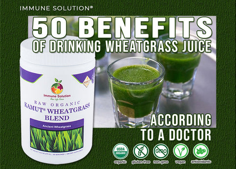 50 BENEFITS OF DRINKING KAMUT WHEATGRASS JUICE — by Jackie Page