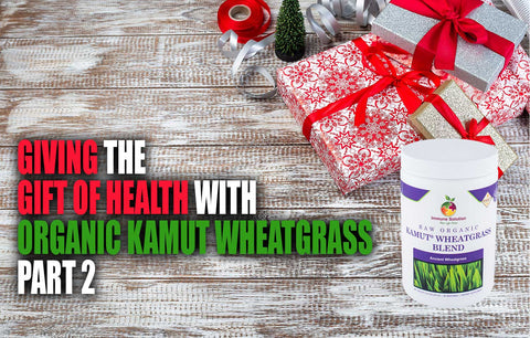 Giving the Gift of Health with Organic Kamut Wheatgrass – Part 2