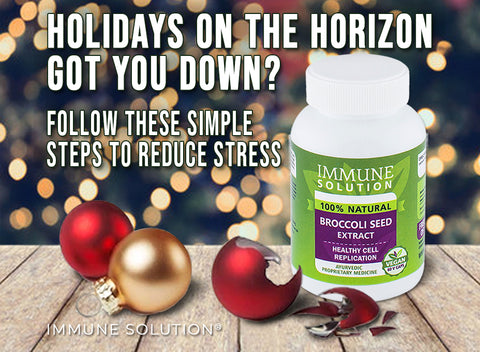 Holidays on the Horizon Got You Down? Follow These Simple Steps to Reduce Stress