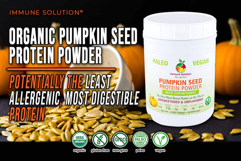 Organic Pumpkin Seed Protein Powder — Potentially the Least Allergenic, Most Digestible Protein