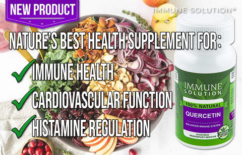 Quercetin: Nature's Best Health Supplement for Immune Health, Cardiovascular Function, and Histamine Regulation