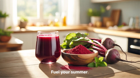 Feeling Tired This Summer? Energize the Body with Raw Organic Beet Root Juice Powder