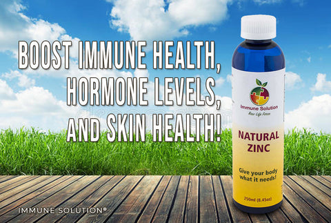 Boost Immune Health, Hormone Levels, and Skin Health with Natural Zinc!