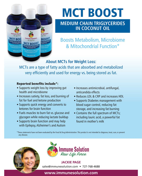 MCT Boost (Medium Chain Triglycerides)