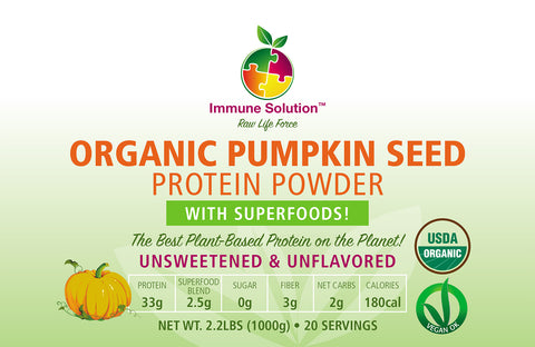 Organic Pumpkin Seed Protein Powder (with Superfoods!)