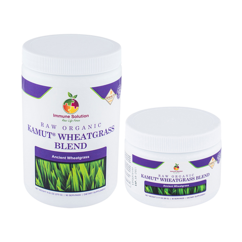 The Secret Of Life, Oxygenate, Cleanse, Detox your blood - Raw Organic Kamut® Wheatgrass Blend – Juice Powder (large or small)